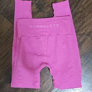 Hot Pink Halo Leggings--Original Halo